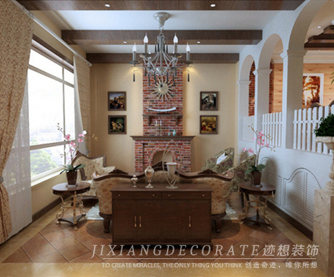 億達(dá)玖墅混搭風(fēng)格裝修