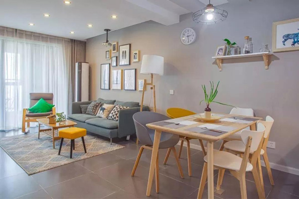 客餐廳結(jié)合的背景墻該怎么設(shè)計(jì)才好看？