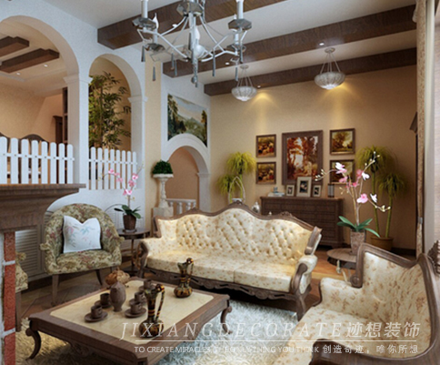 億達玖墅混搭風格裝修