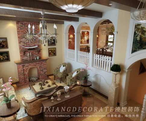 億達玖墅混搭風格裝修 億達玖墅混搭風格裝修